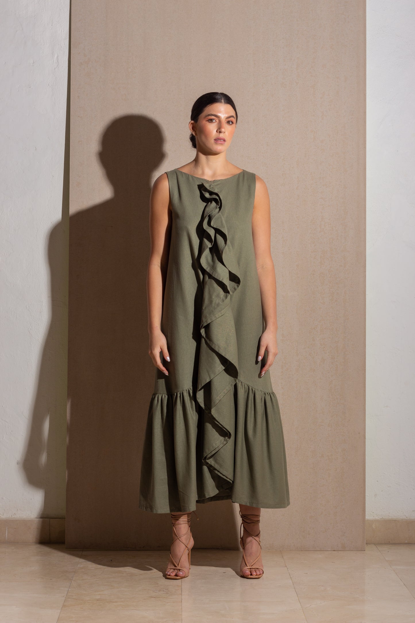 Passeggiata Dress - Pistachio