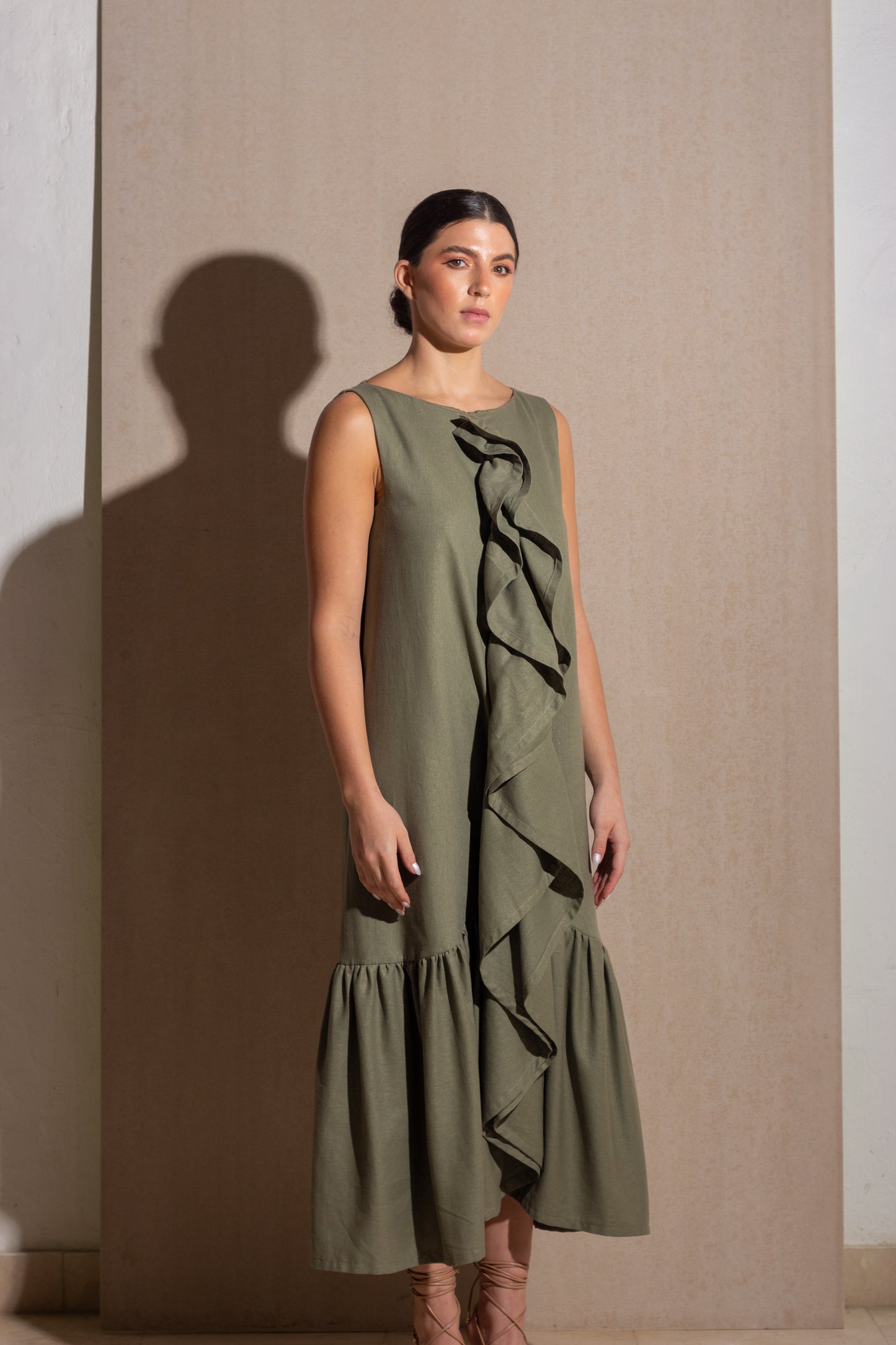 Passeggiata Dress - Pistachio