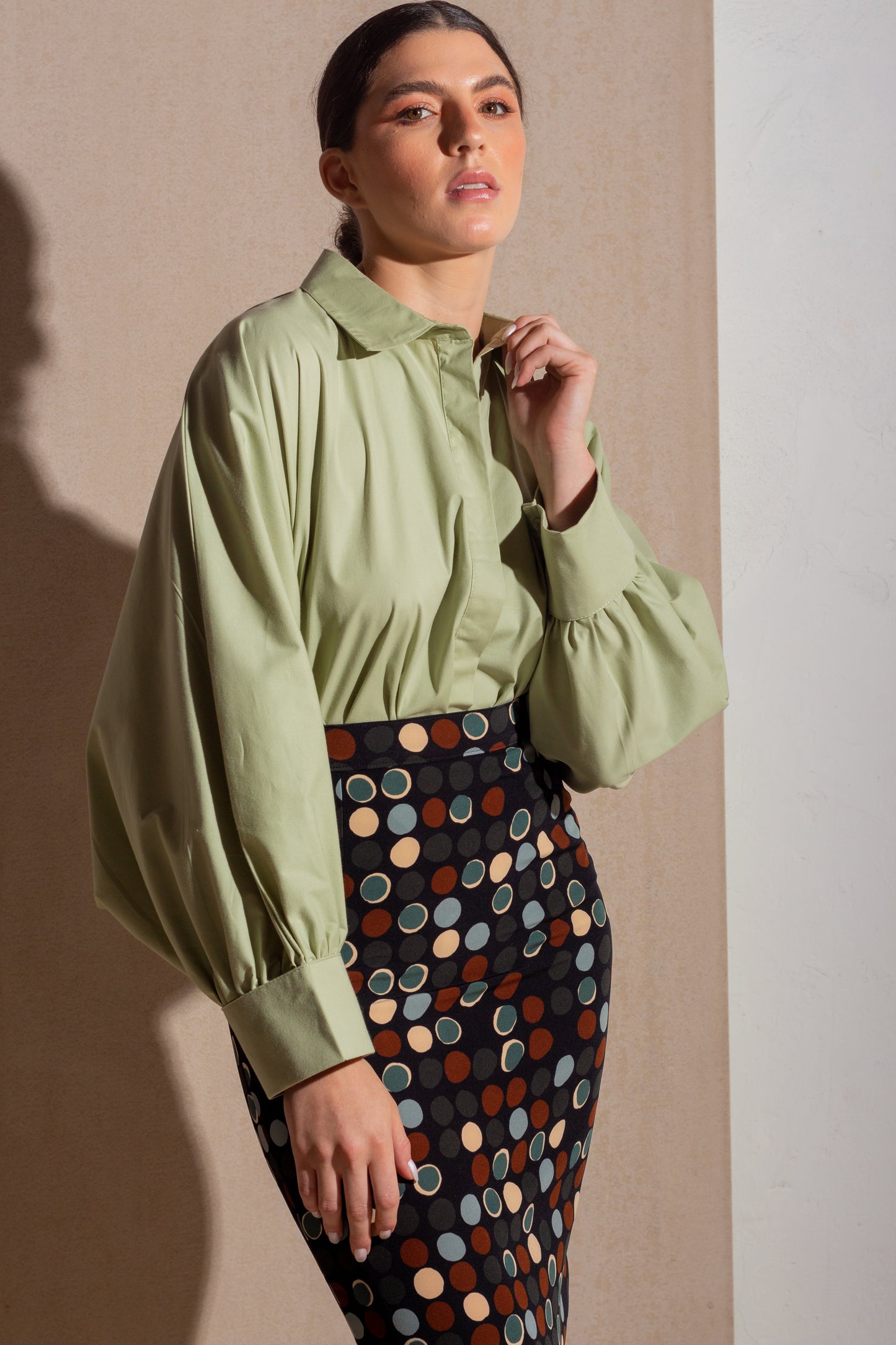 Amalia Shirt - Pistachio
