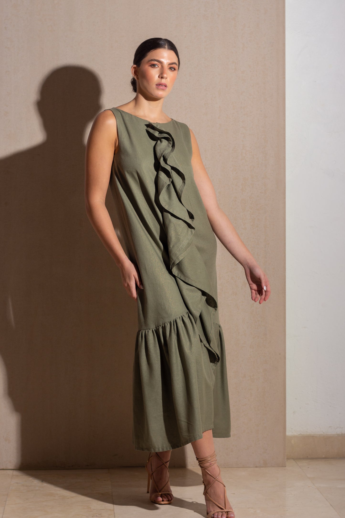Passeggiata Dress - Pistachio