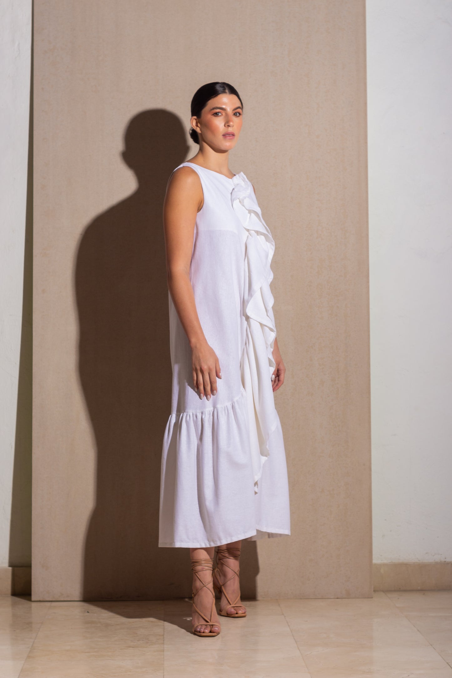 Passeggiata Dress - Cream