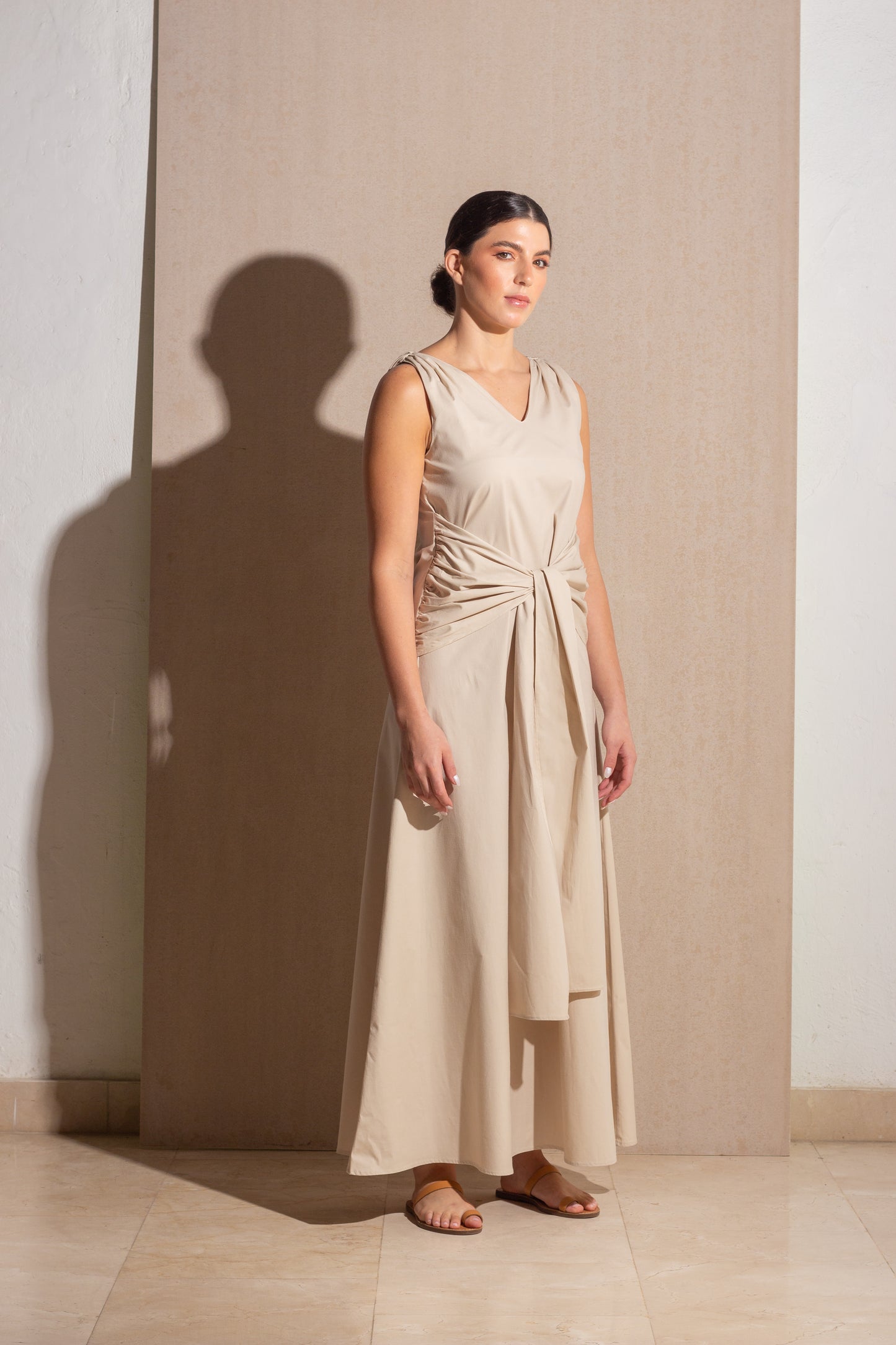 Carriage Beige Dress