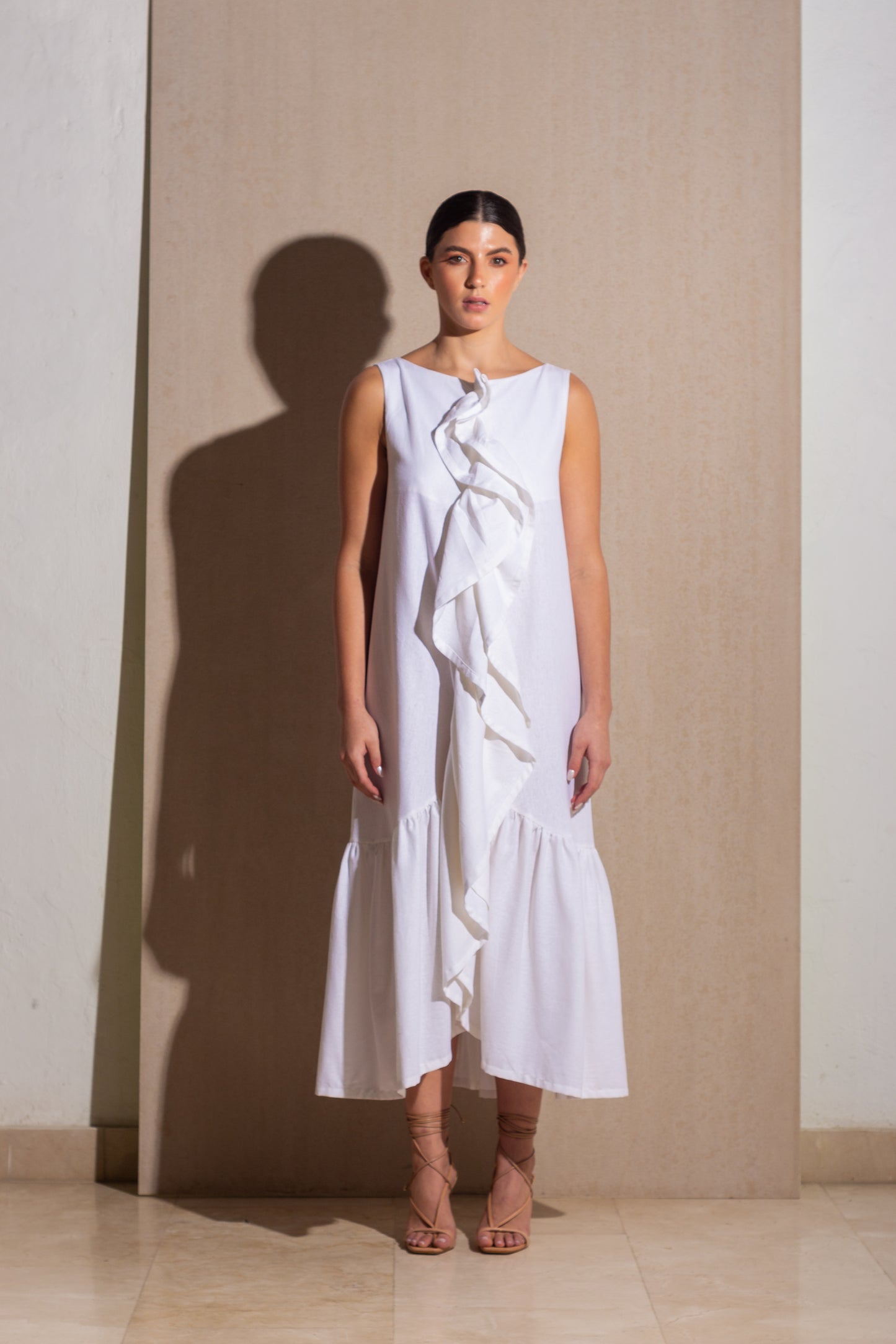 Passeggiata Dress - Cream