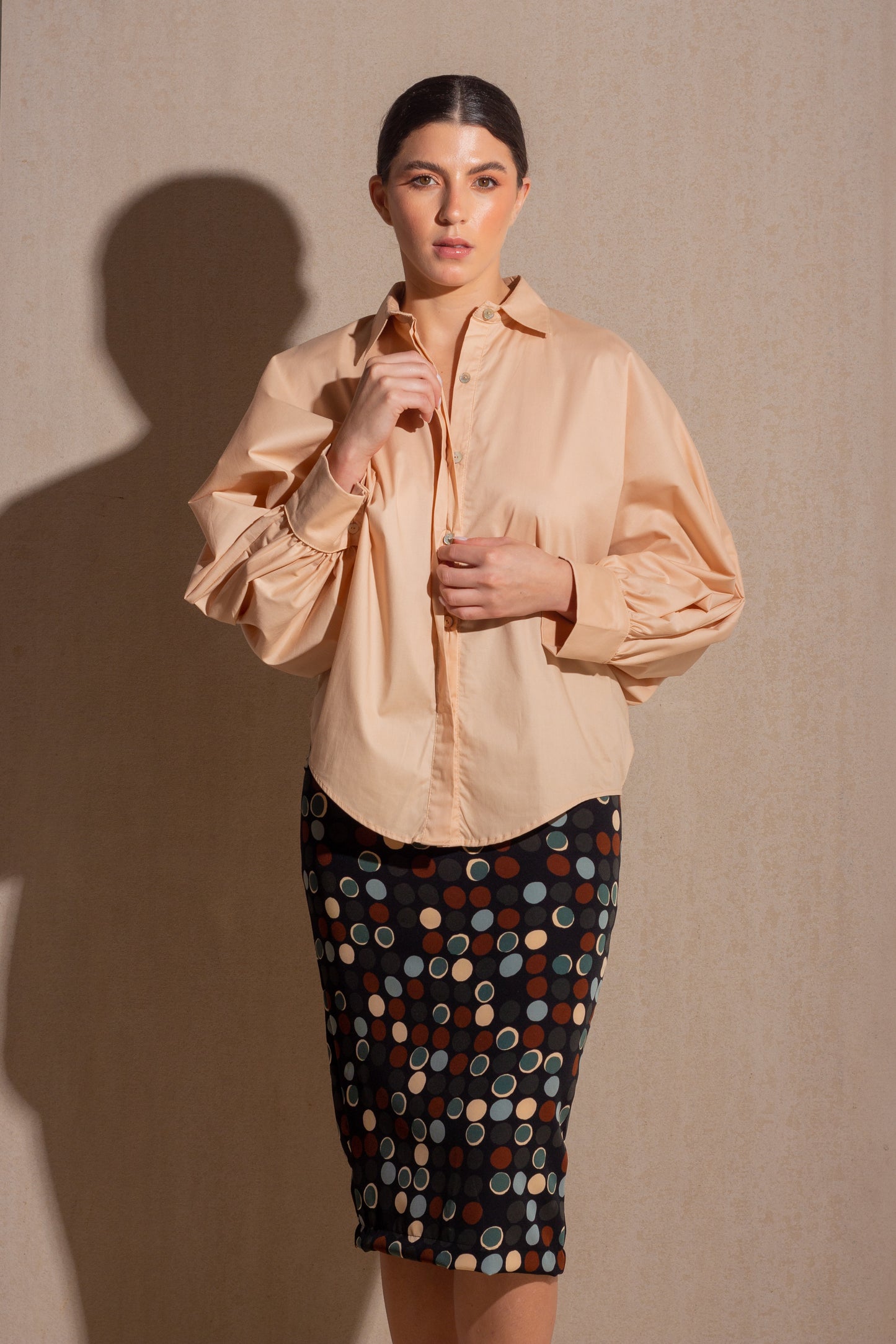 Amalia Shirt - Pastel Beige