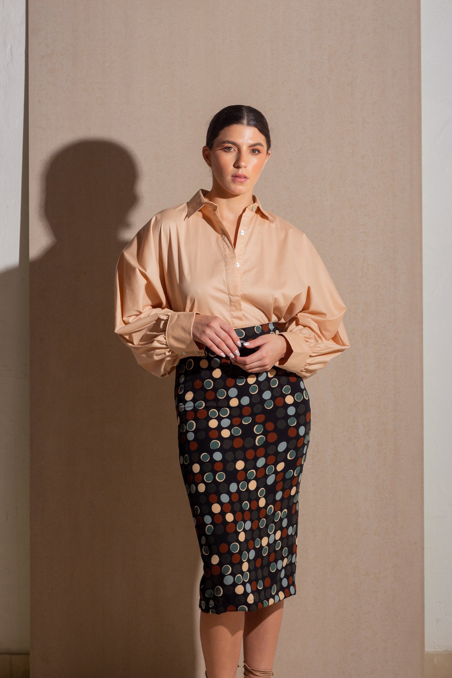 Amalia Shirt - Pastel Beige