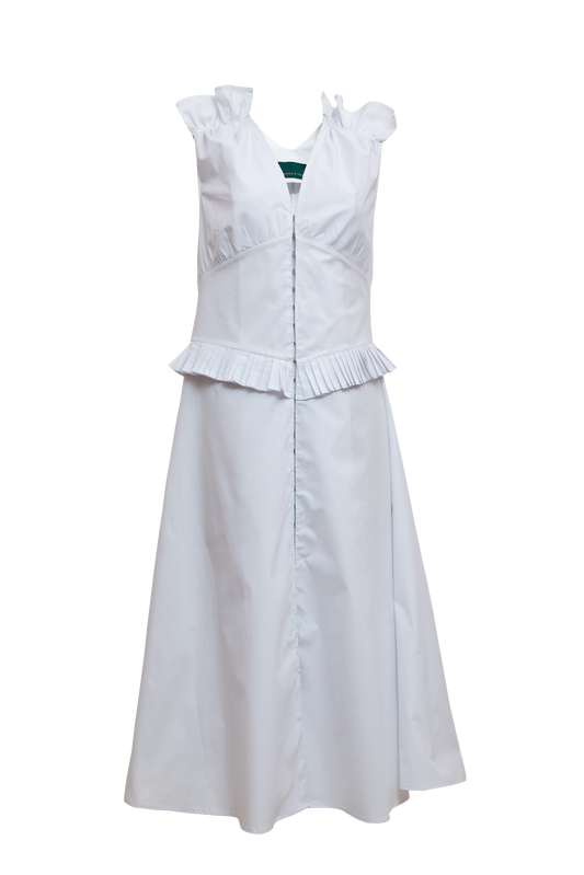 Lirios Dress - White