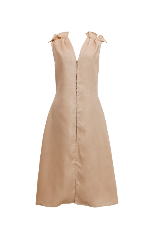 Amanecer Dress - Beige